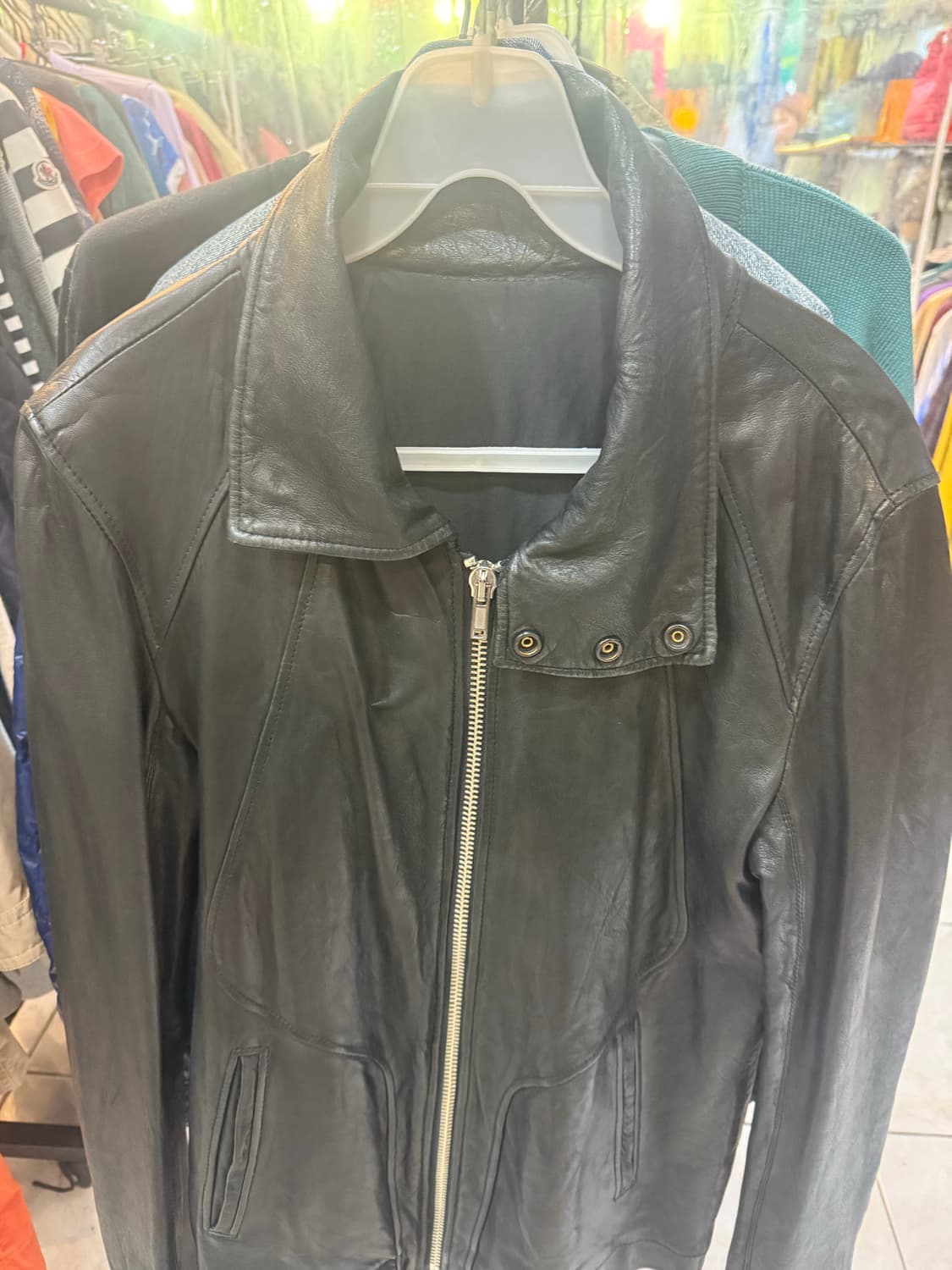 95-100 정품 릭오웬스 아카이브 가죽자켓 팝니다 상품이미지9