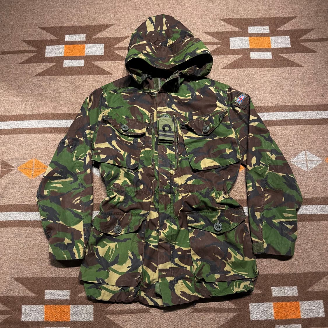 영국군 DPM 스목 컴뱃 윈드 파카 자켓 XL 상품이미지2