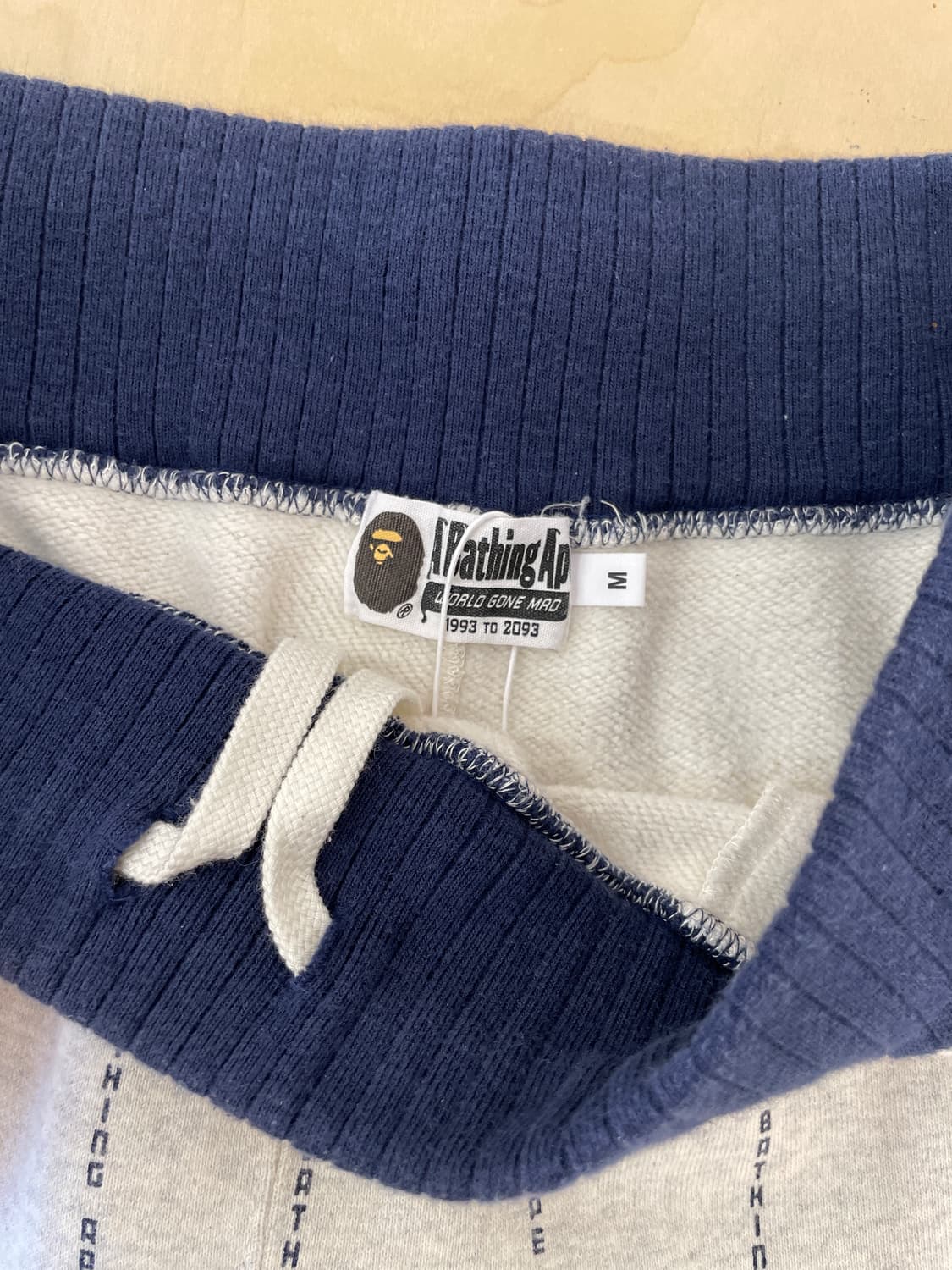 베이프 베이스볼 스웻팬츠 (M) 상품이미지6