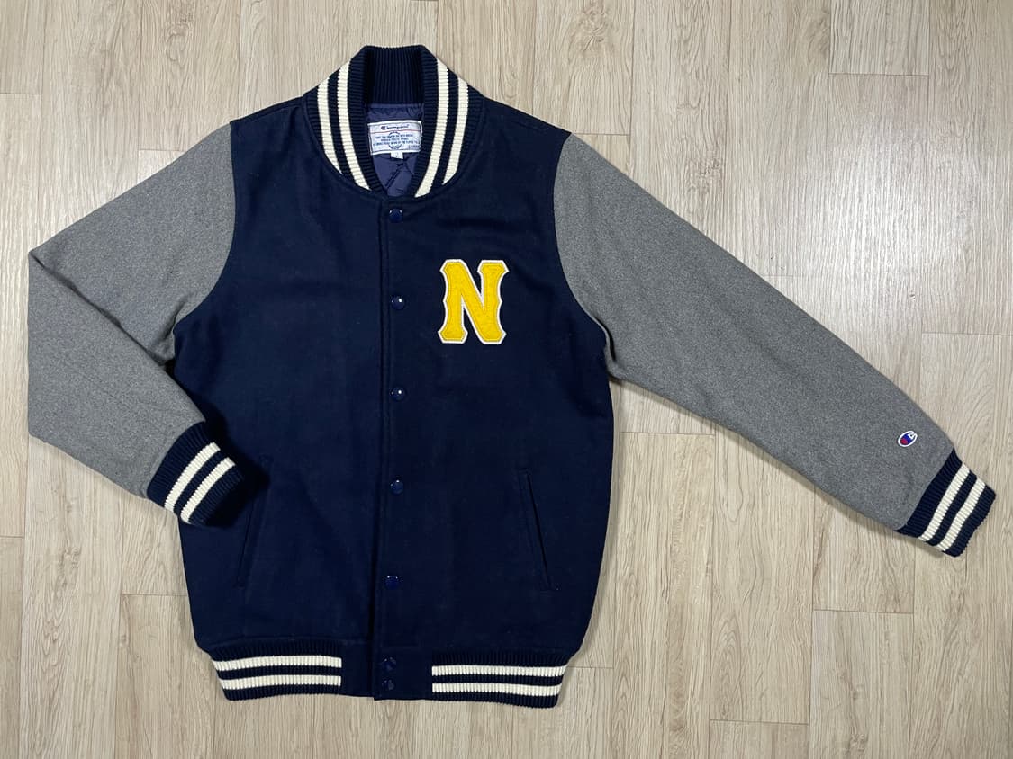 ~95) 90's 복각 챔피온 재팬 스타디움 바시티 상품이미지1