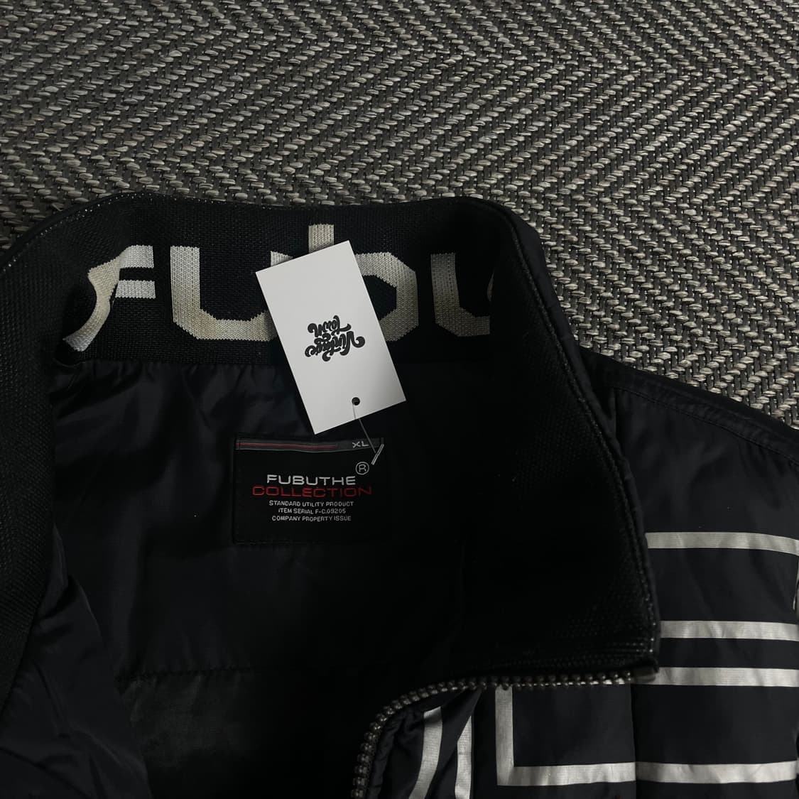 00s 후부 빈티지 y2K 빅로고 다운 베스트y 3528 상품이미지5