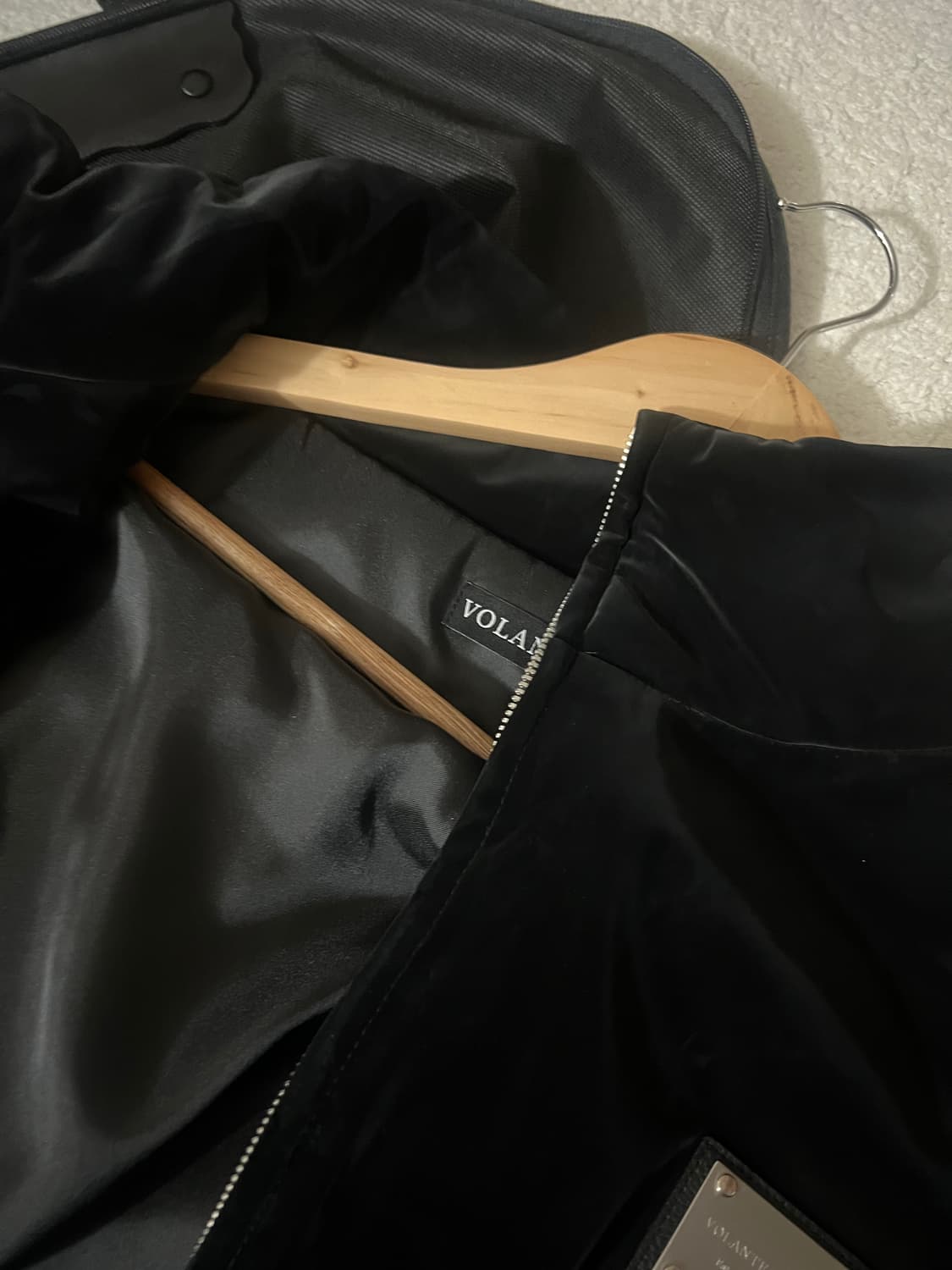 볼란테 하이그로시 봄버 자켓 3size 상품이미지4