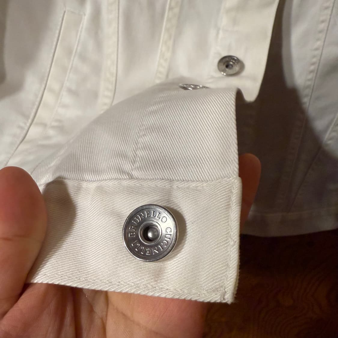 브루넬로 쿠치넬리 데님 트러커 자켓 판매 합니다. 상품이미지5