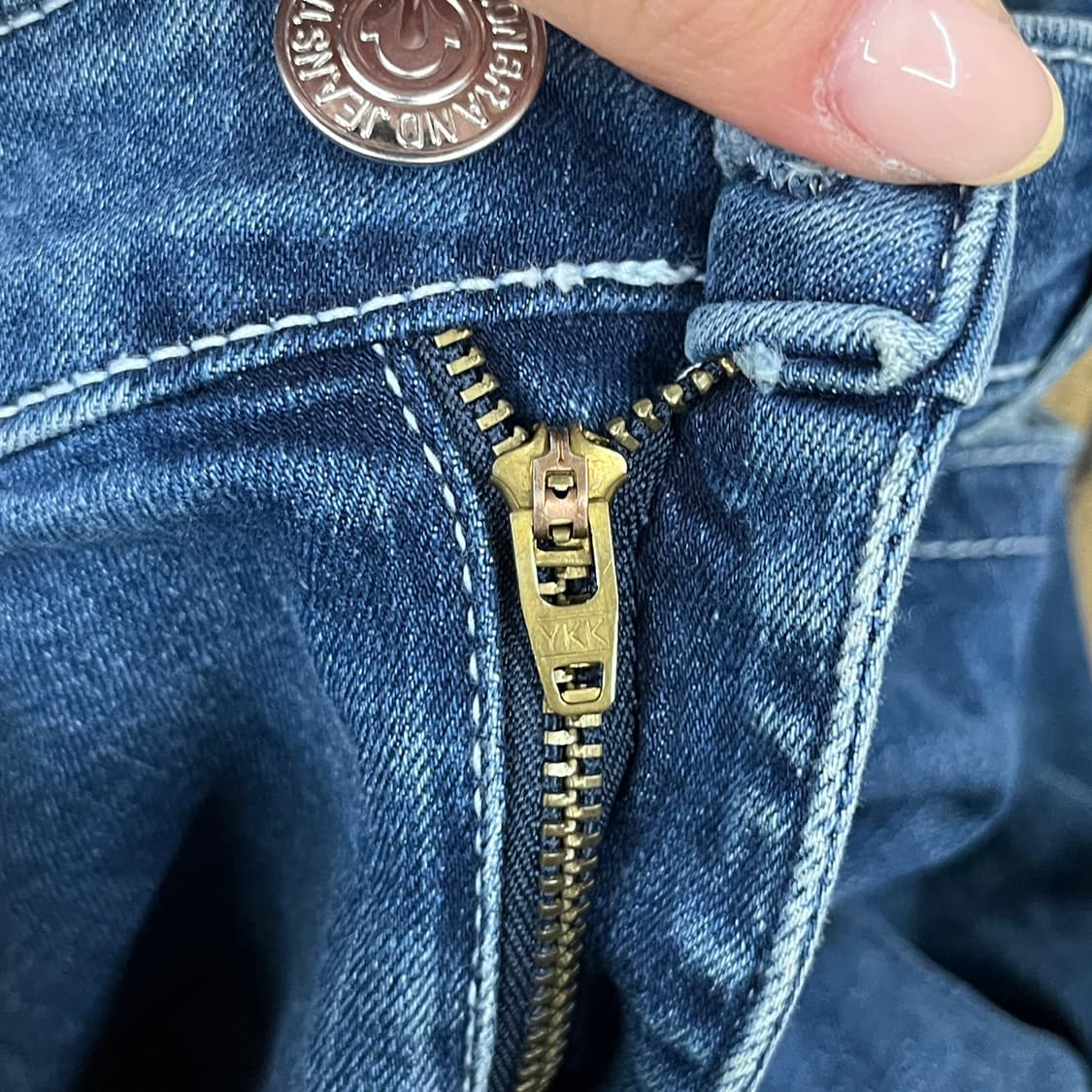 [정품/32] 트루릴리젼 블루 데님 청바지 b18 상품이미지7