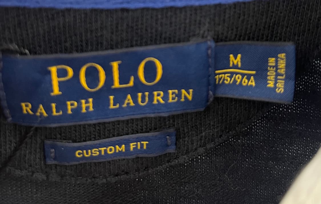 폴로 랄프로렌 럭비 셔츠 블랙 긴팔 상품이미지7