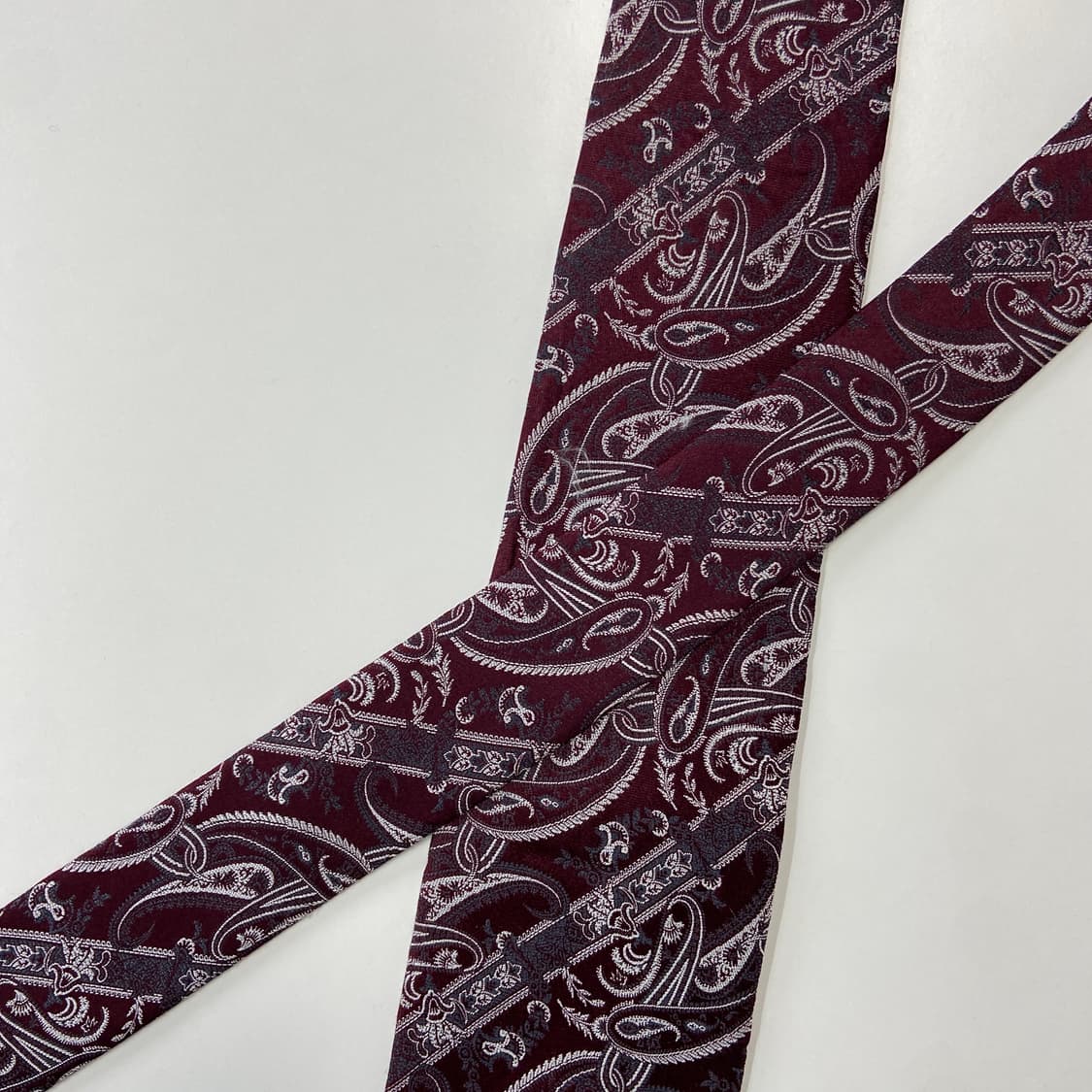 닥스 (DAKS) 명품 정품 페이즐리 넥타이 상품이미지4