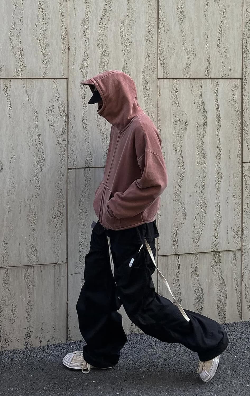 뉴치프시크dp 컴바인 레이어드 팬츠 블랙 뉴치프시크 디피 상품이미지5