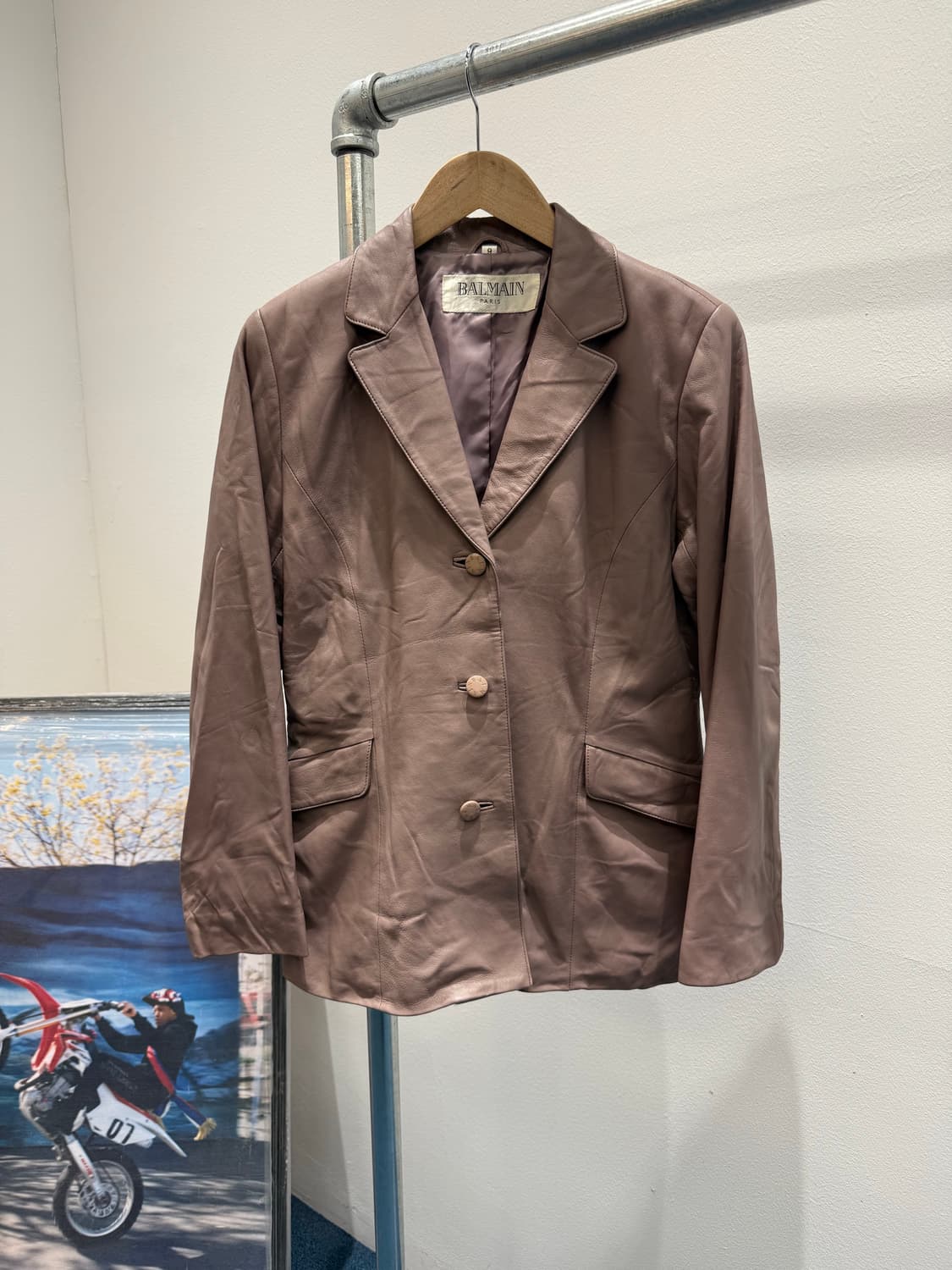 발망 양가죽 자켓 상품이미지1