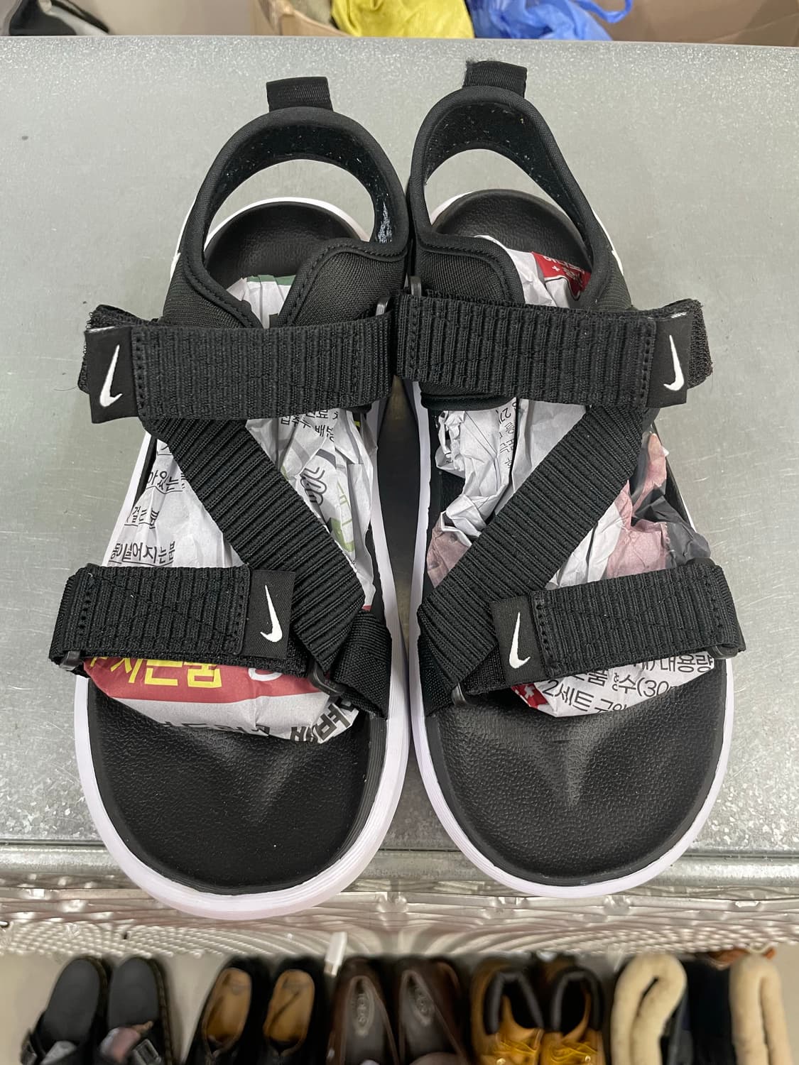 나이키 비스타 샌들 블랙 화이트 270 (gr-4449) 상품이미지5