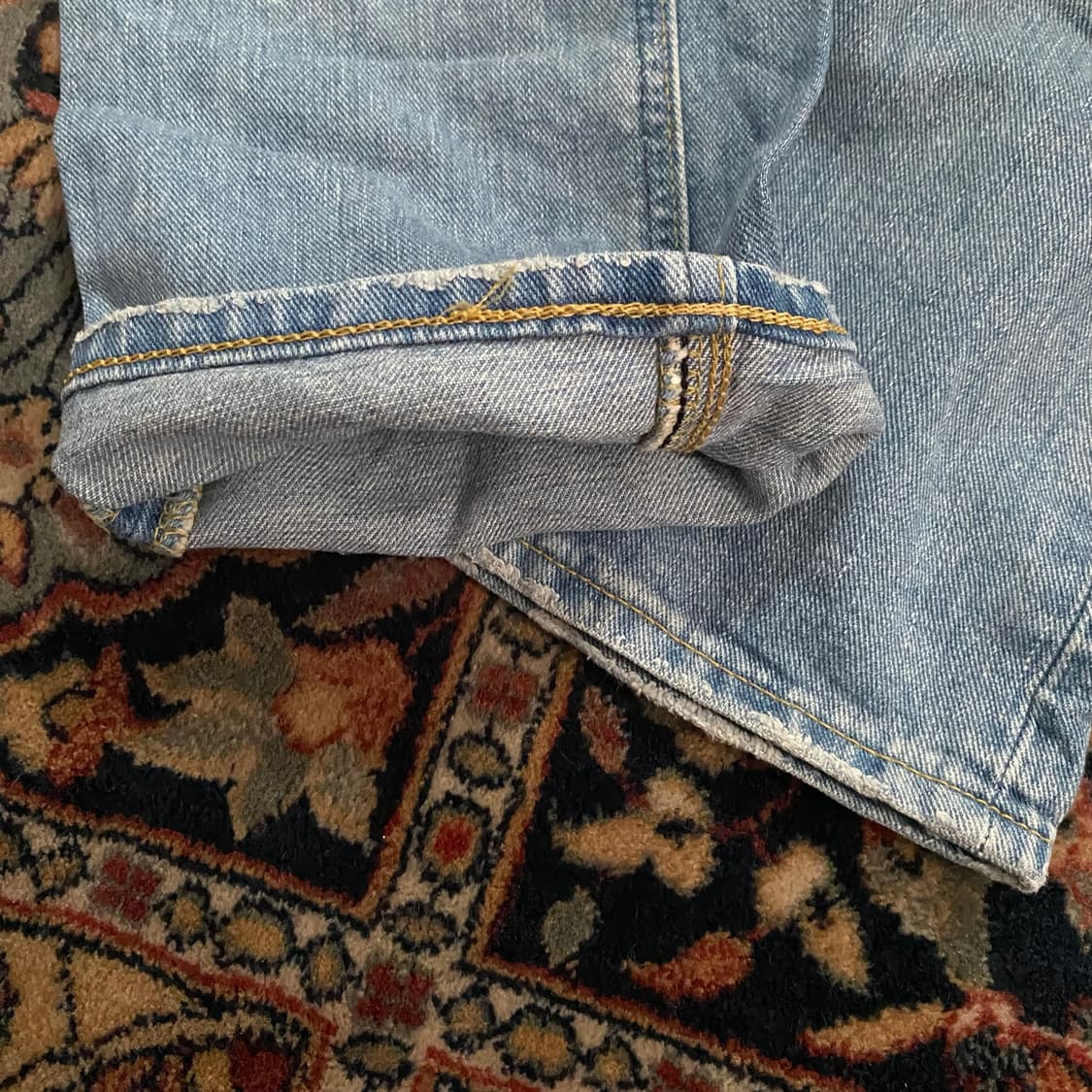 🌊Lee riders lady repaired Denim pants 상품이미지6