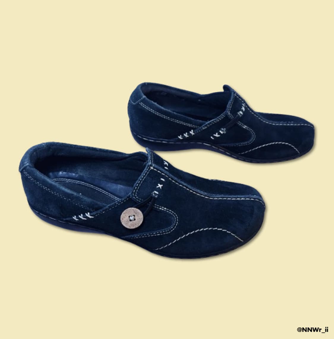 CLARKS MARY JANE SUEDE BLACK 상품이미지2