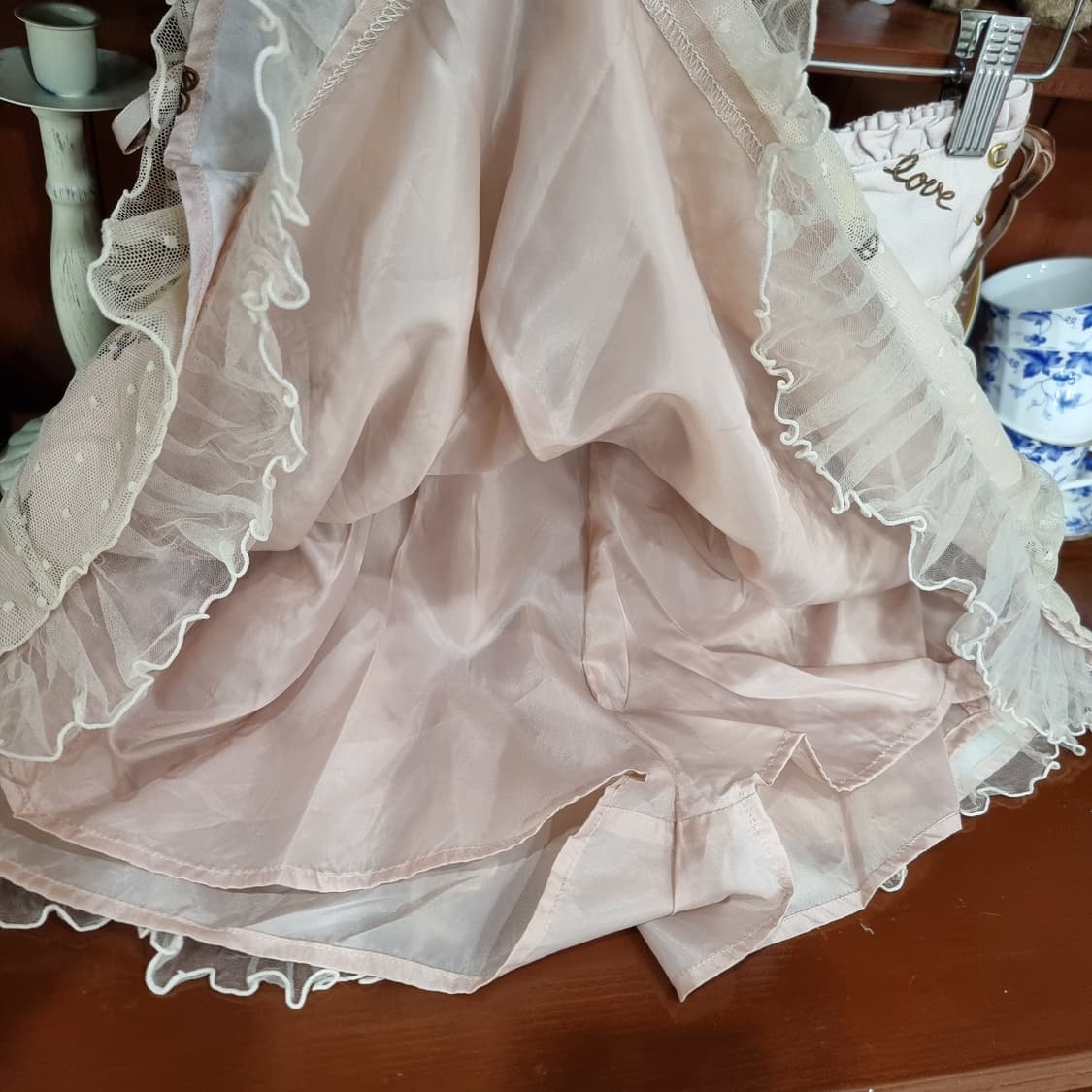 Liz Lisa 리즈리사 레터링 튤 스커트 상품이미지4