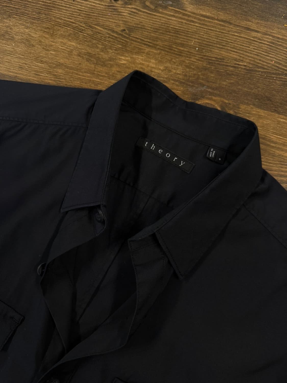 띠어리 유틸리티 셔츠 슬림100 상품이미지9