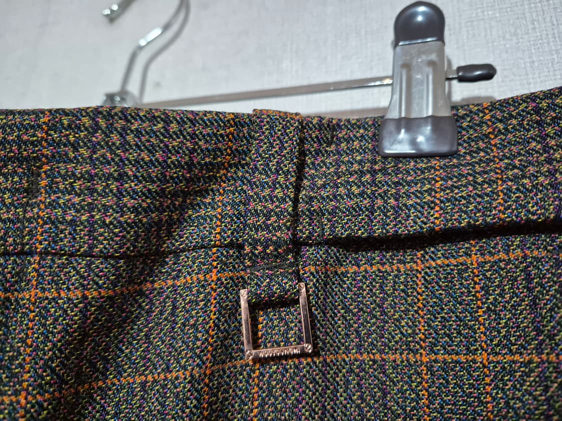 Wooyoungmi 우영미 체크 와이드 팬츠 52(36inch) 상품이미지4