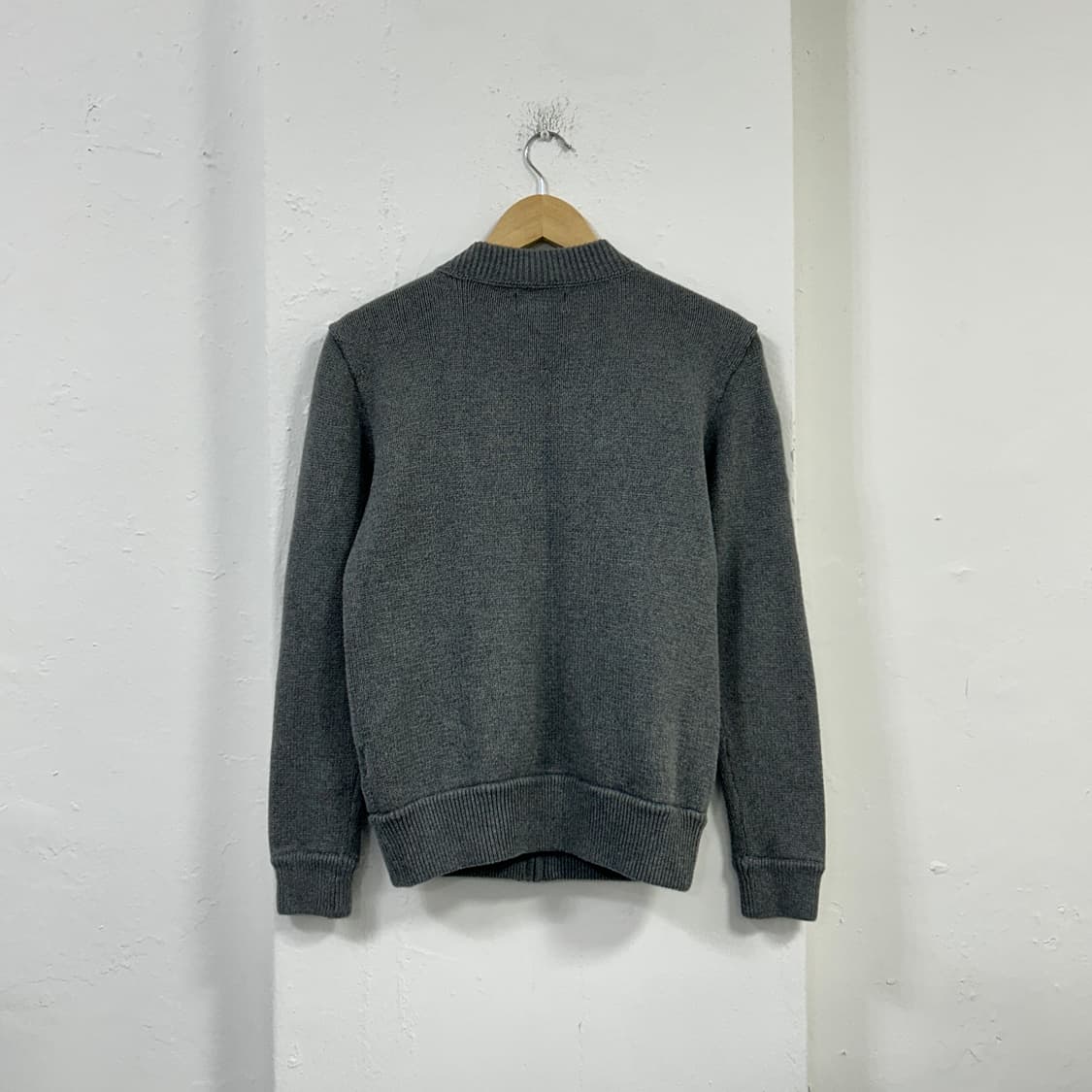 폴로 빅포니 그레이 니트집업 상품이미지4