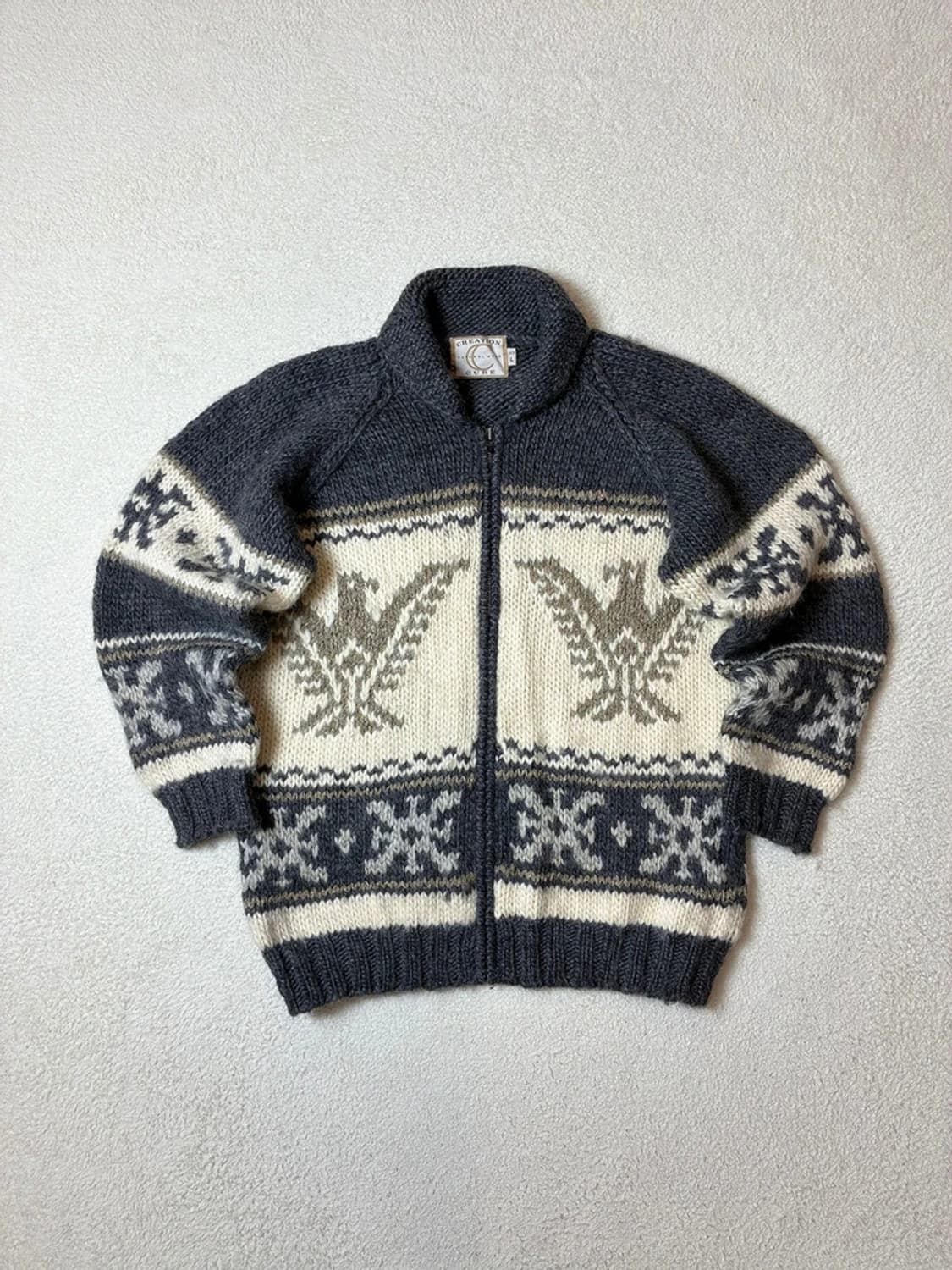 CREATION CUBE 90's 재팬 헤비 울 코위찬 PN6672    상품이미지1