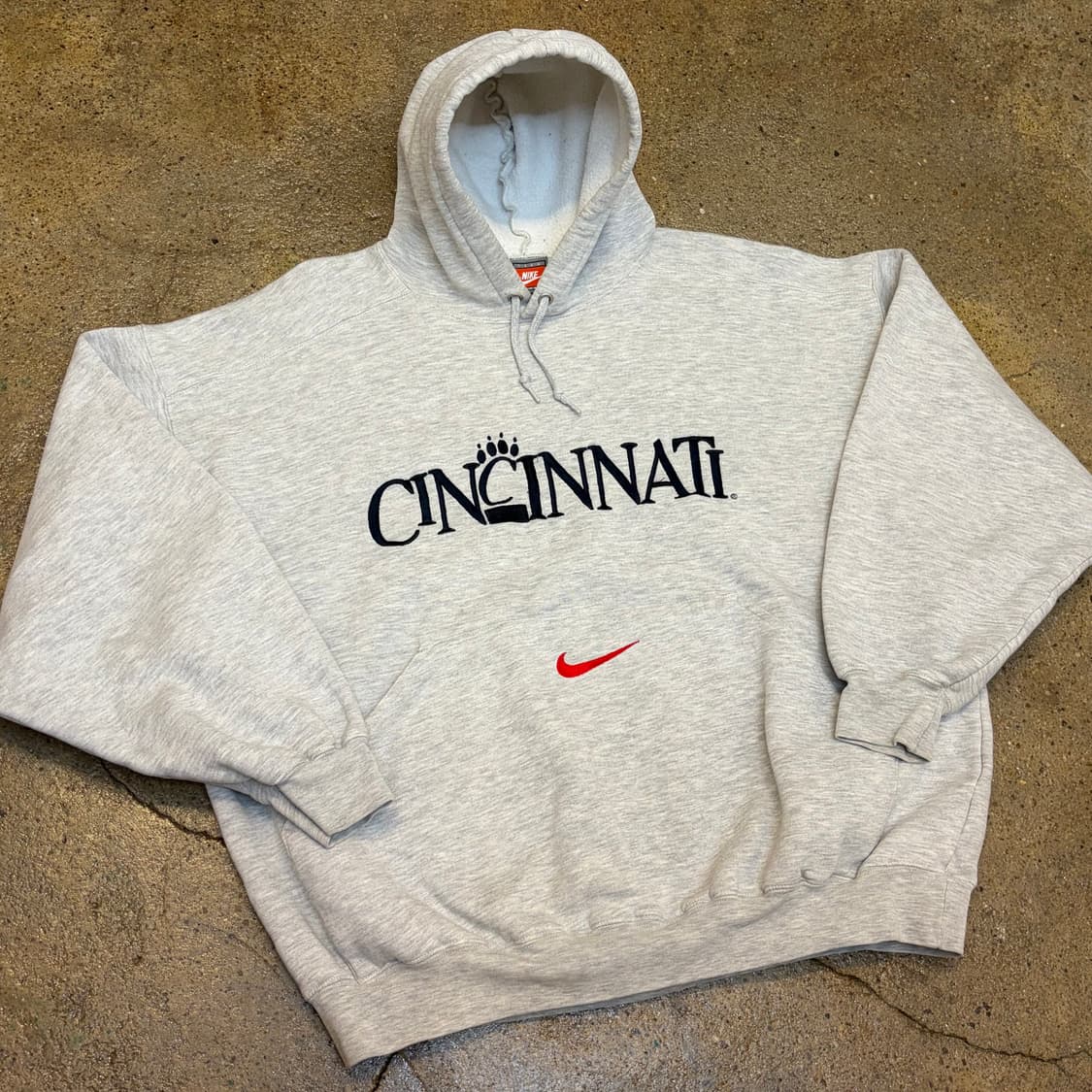레어 USA 미국 빈티지 나이키 신시내티 후드티 상품이미지2