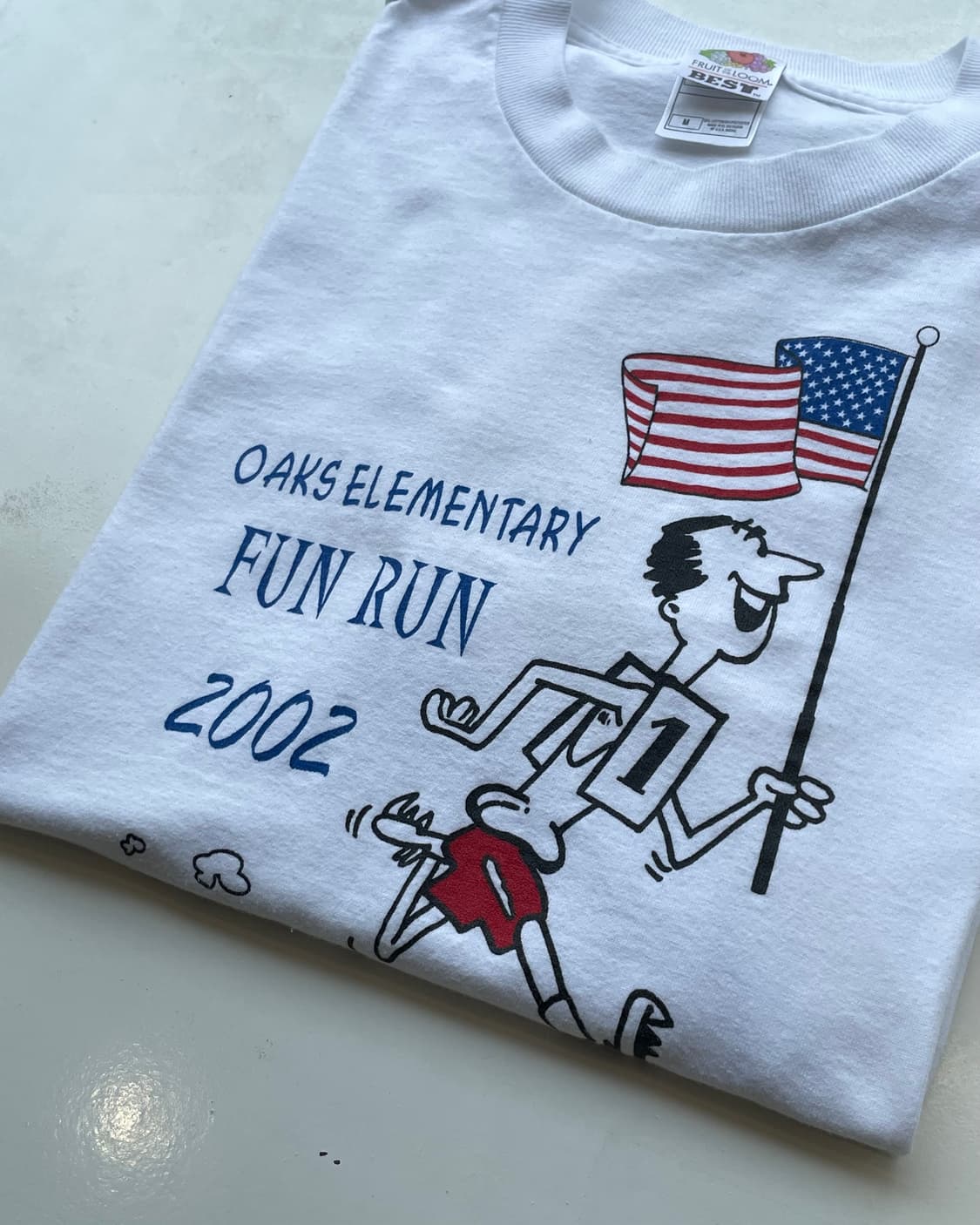 “2002 Fun Run” USA Event T-shirt M 상품이미지1