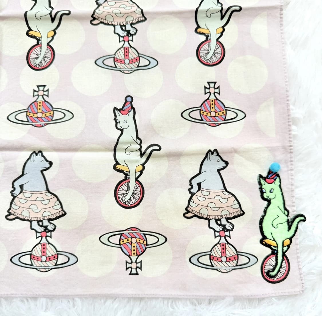 Vivienne Westwood 비비안 웨스트우드 미니스카프 손수건 퍼플 상품이미지6