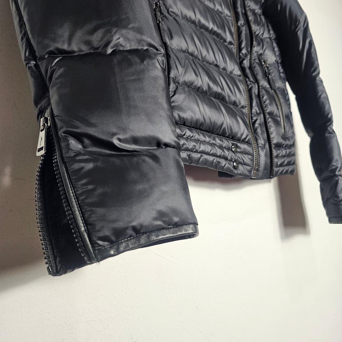 폴로 오리털 경량 라이더 크롭 자켓 상품이미지3