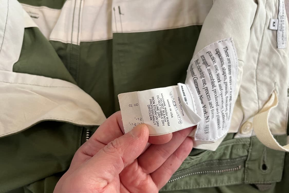 (M)엔지니어드가먼츠 그라운드 팬츠 (올리브) 상품이미지10