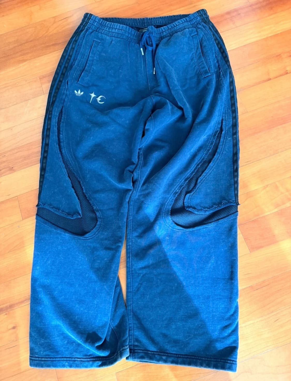 떠그클럽 아디다스 팀가이스트 스웨트 펜츠 나이트 인디고 xxl 사이즈 상품이미지5