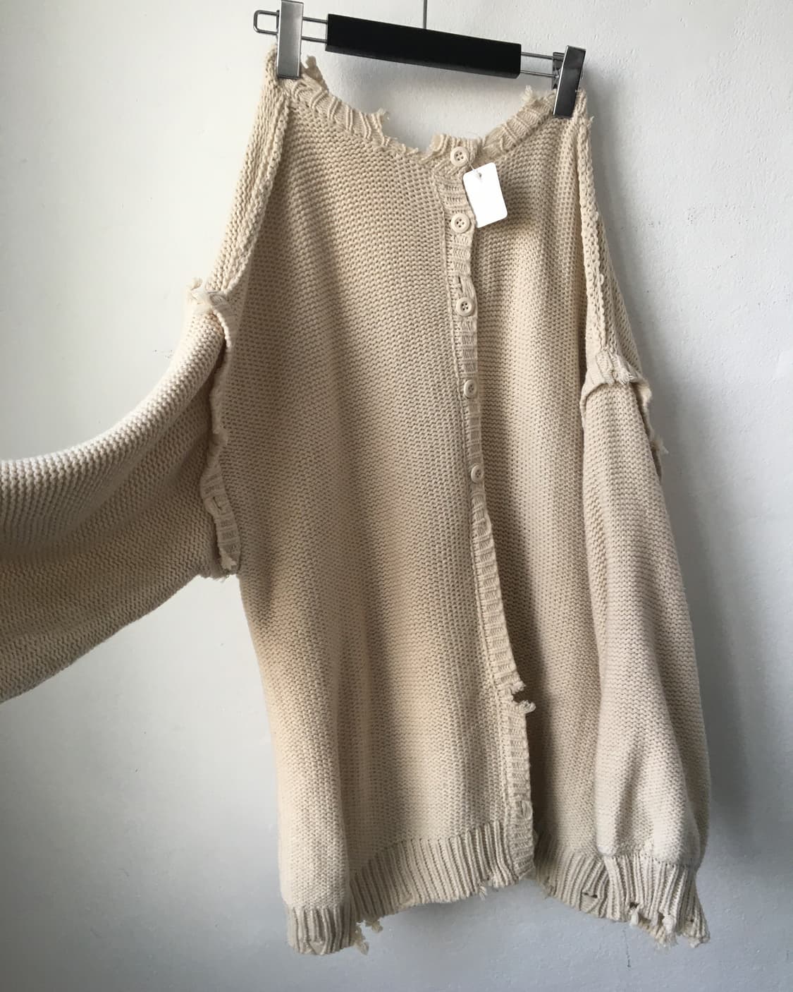 Grunge point knit cardigan 상품이미지4