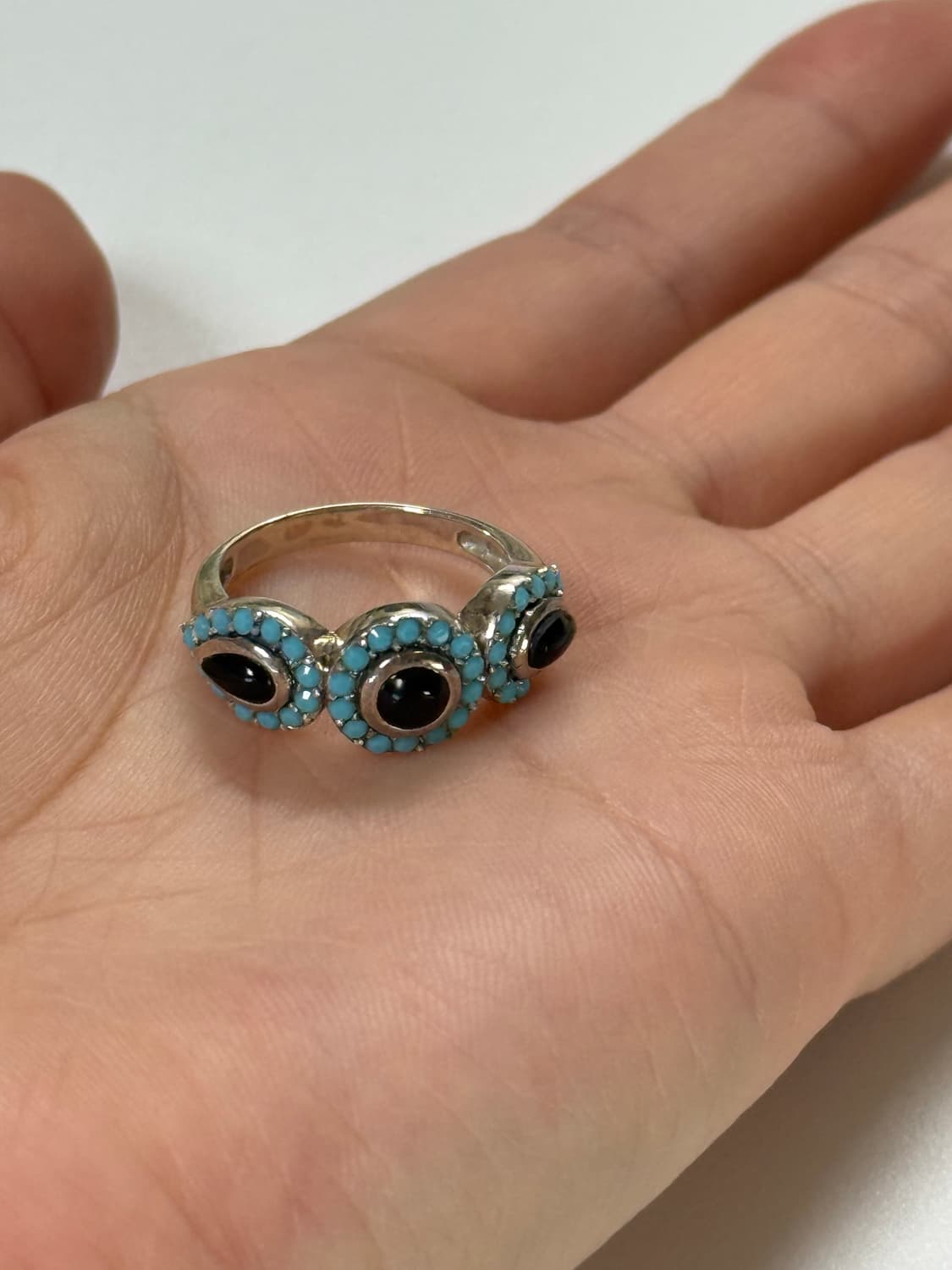 Silver 925 터키석 반지 상품이미지1