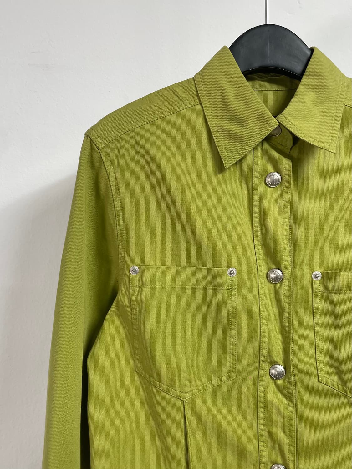 00s 구찌 빈티지 투포켓 파스텔 셔츠 (on.426)   상품이미지2