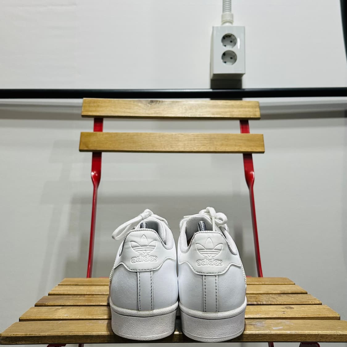 255) 아디다스 운동화 남성 남자 신발 슈퍼스타 화이트 상품이미지4