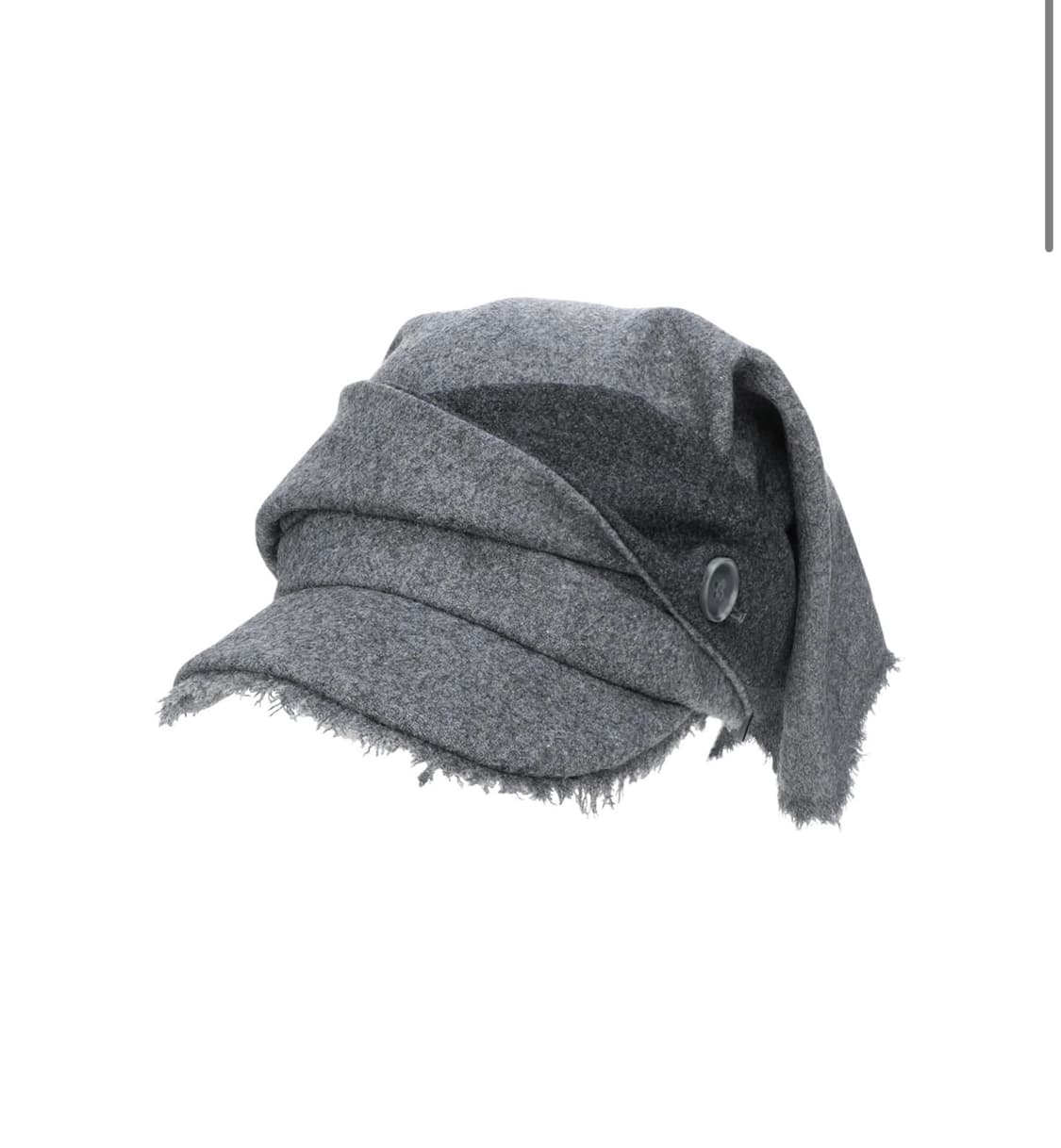 오호스 스카프 베일 울 캡 그레이 상품이미지1