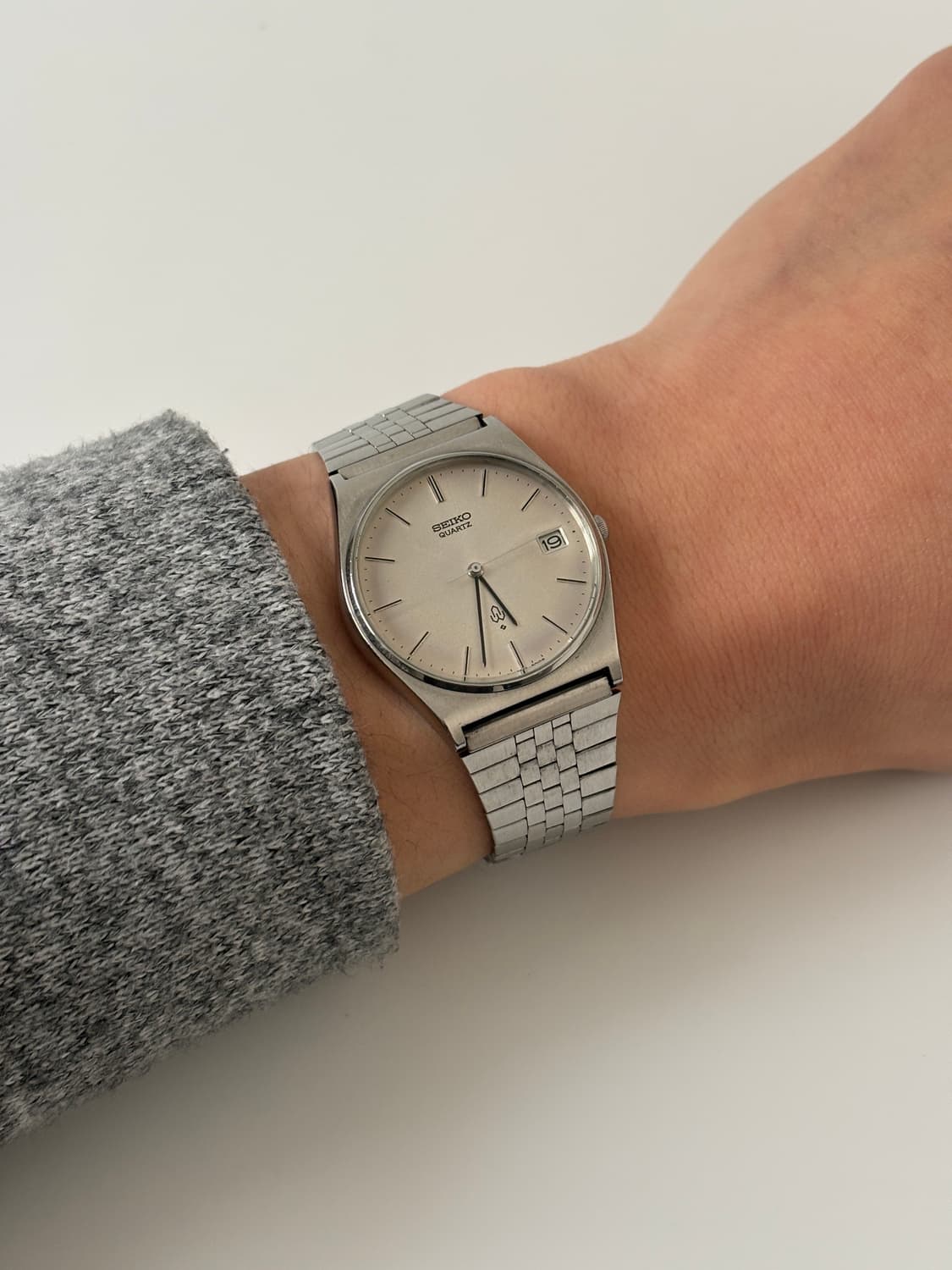 1980s Emblem Silver Quartz 상품이미지8