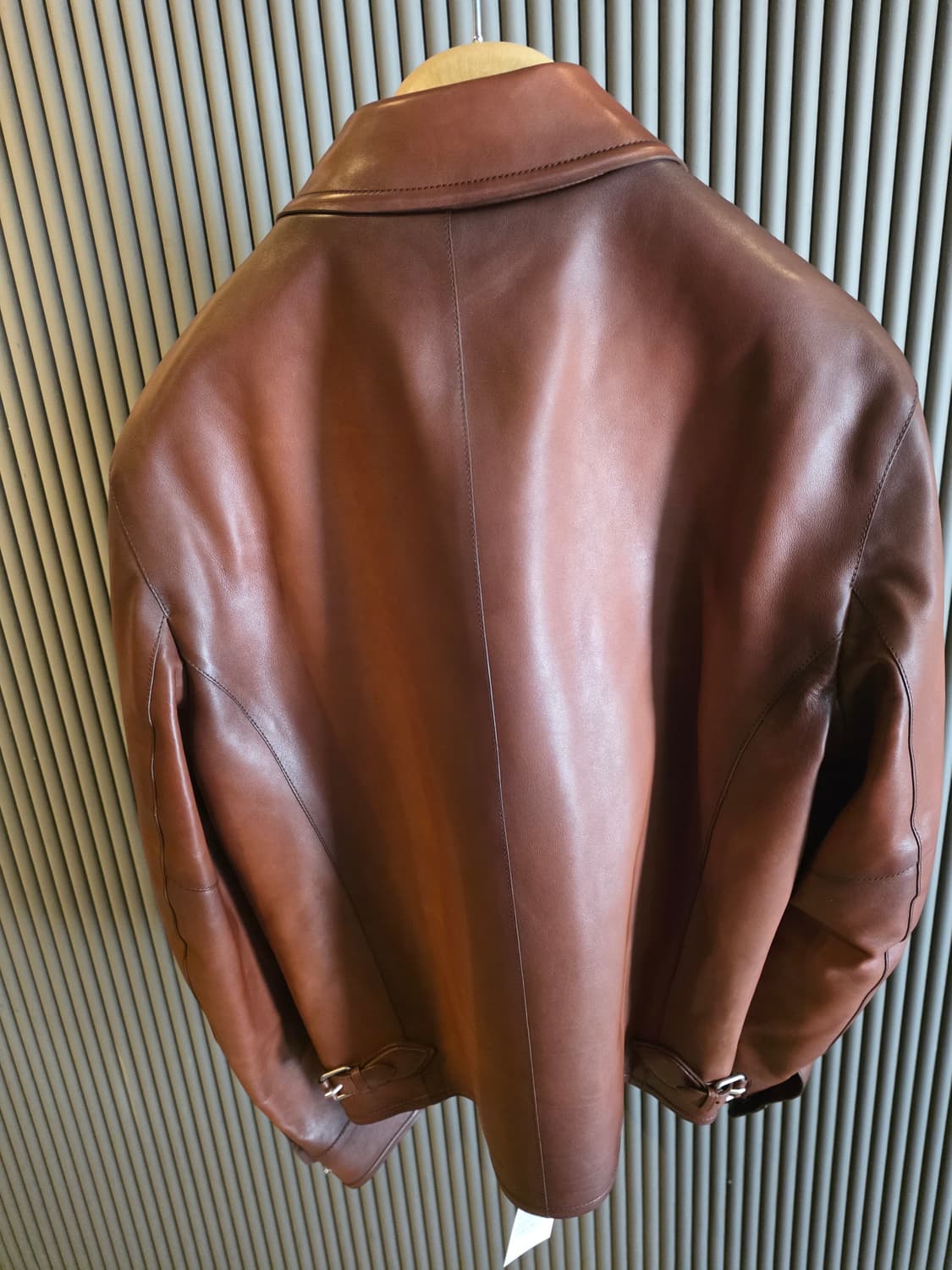 [신세계1200만원]벨루티 26시즌 파티나 나파레더 가죽자켓 50사이즈 상품이미지4