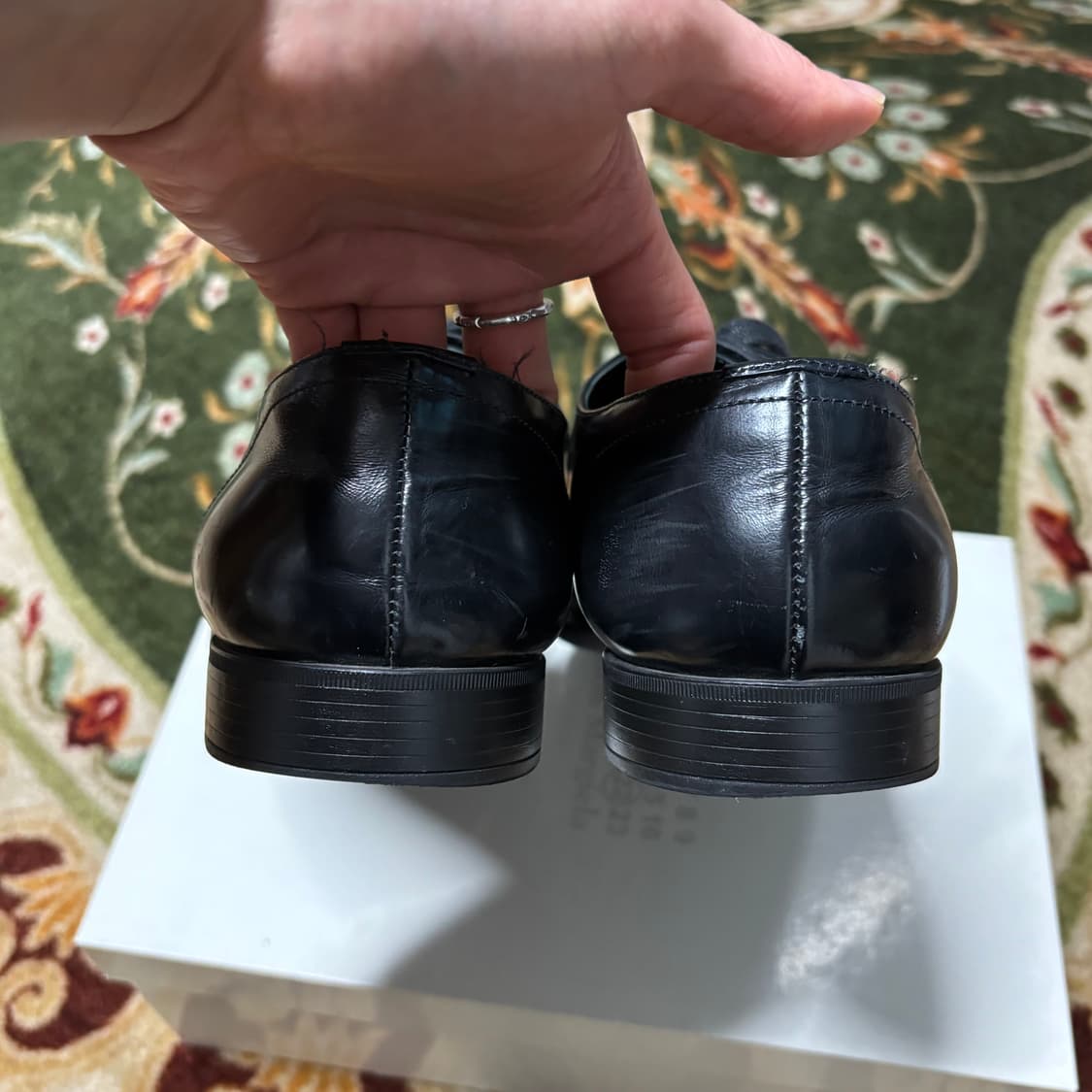 Prada Cap toe Derby Shoes (275) 상품이미지5