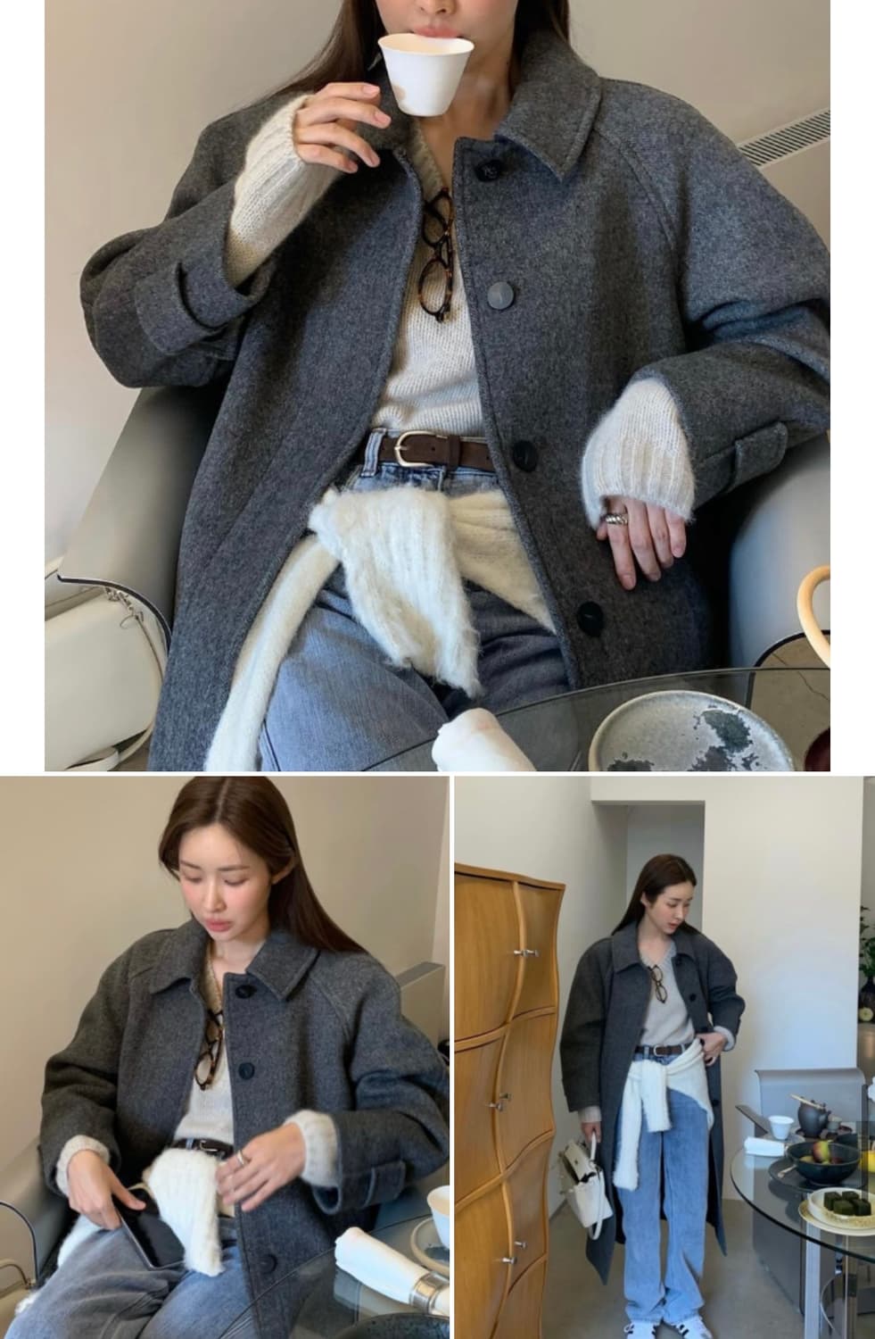 리멘터리 발마칸 울코트 롱코트 상품이미지10