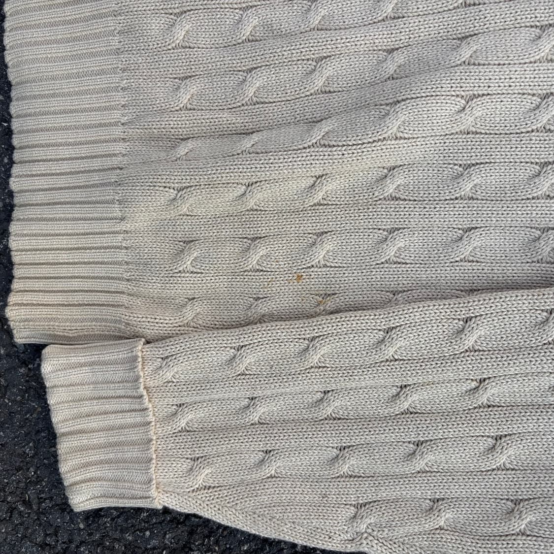 90년대 폴로 랄프로렌 케이블 니트 상품이미지8