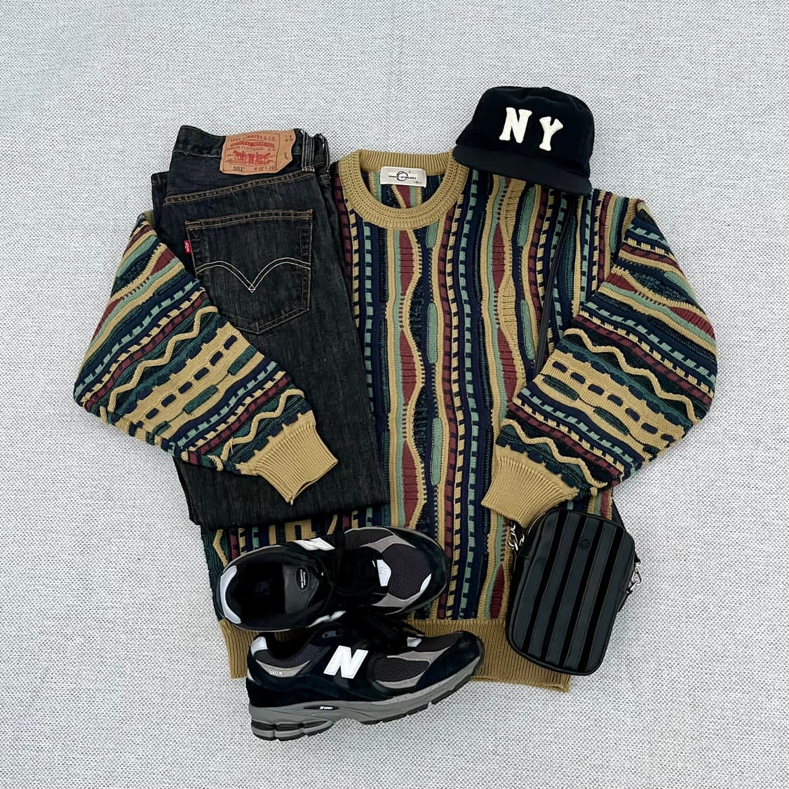 Vintage 90s MALCOMSWEAR Knit Sweater 상품이미지2