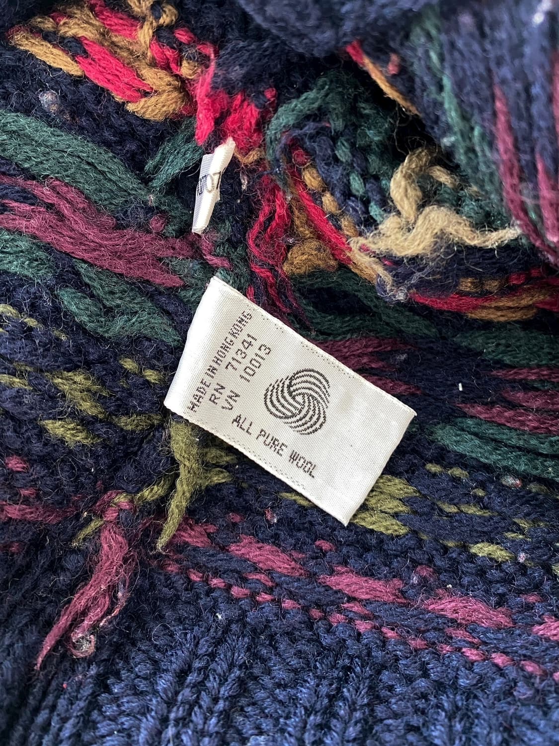 80's 엘엘빈 페어아일 롤넥 스웨터  상품이미지8