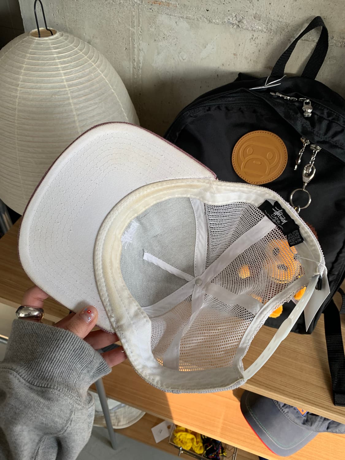 old stussy 올드 스투시 메쉬 캡 상품이미지3