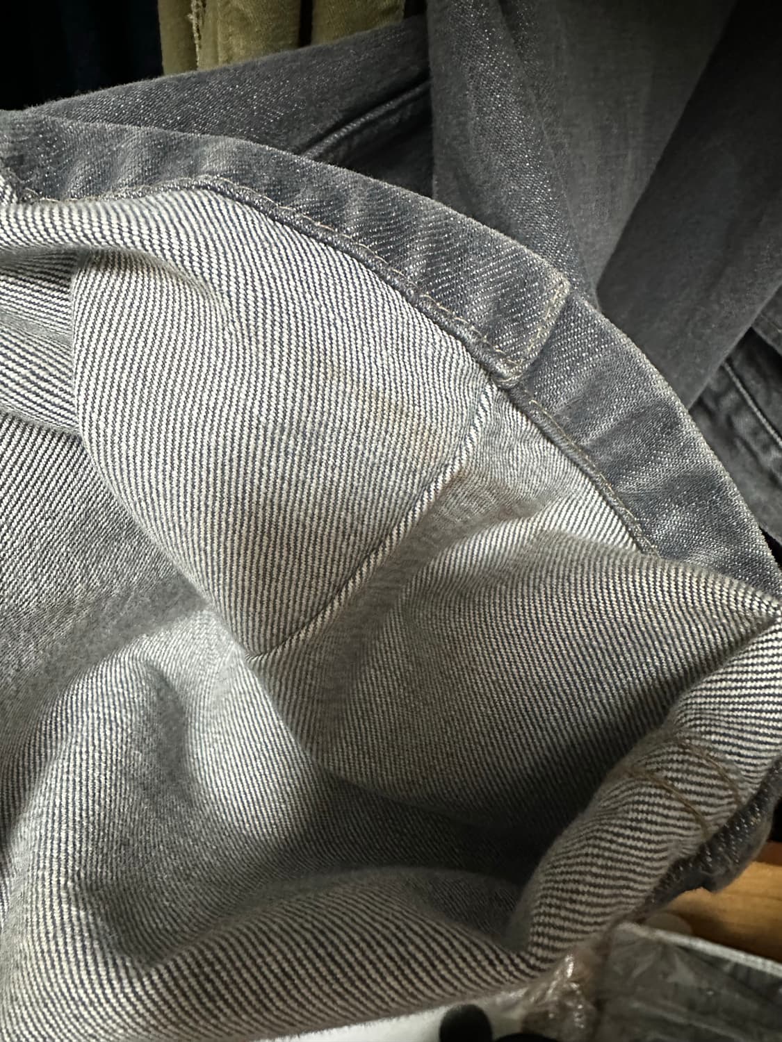 캐피탈 프리스코 흑청 데님 상품이미지9