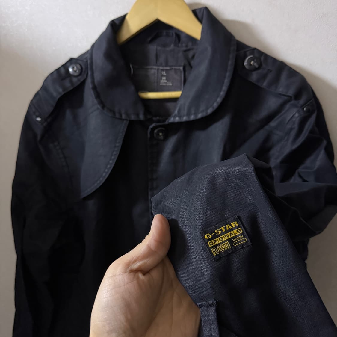 지스타로우 남성 견장 디테일 코트 XL (남성 100정도) 상품이미지5