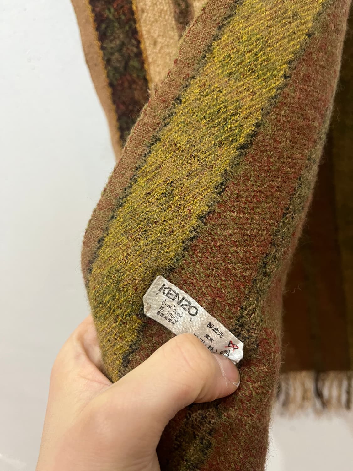 KENZO 겐조 퓨어울 머플러 상품이미지5