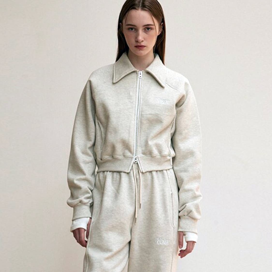 에잇데이즈어위크(EIGHT DAYS A WEEK) 기모안감 카라집업 프리 상품이미지1