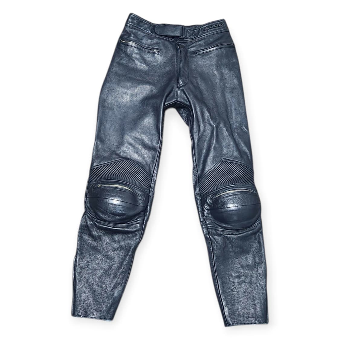 L)SPAZZIO 스파찌오 가죽팬츠 라이더팬츠 모터사이클 팬츠 무릎보호대 상품이미지1