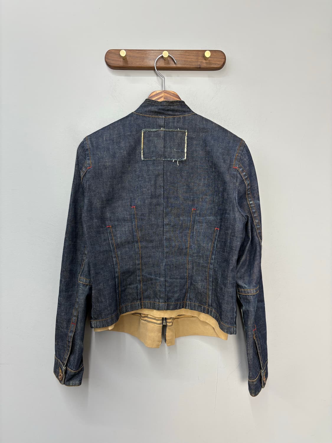시스템 빈티지 데님 멀티포켓 스티치 집업 자켓 A2999 상품이미지5