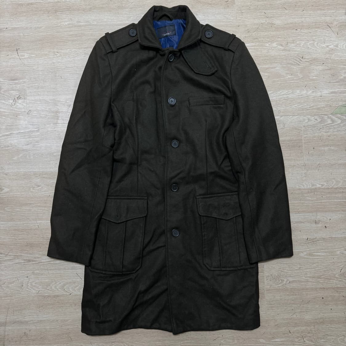 자라 남성 울 코트 상품이미지1