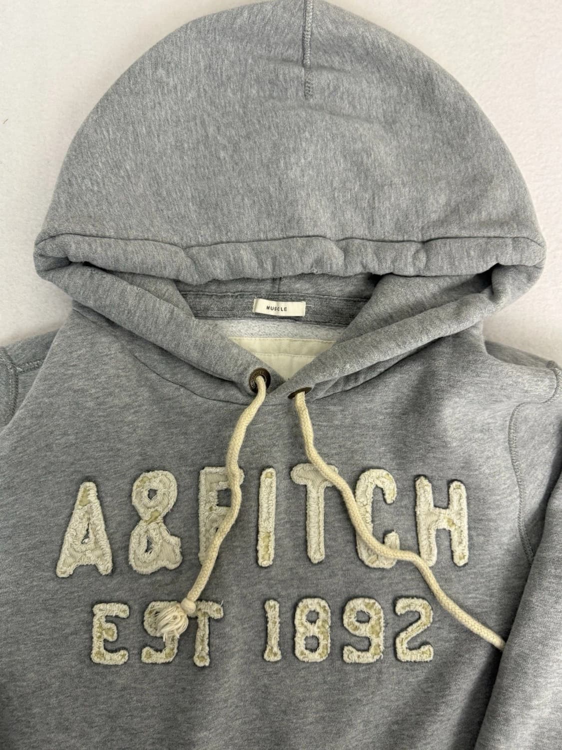 아베크롬비 앤 피치 Y2K 빈티지 아치 로고 후드티 상품이미지2