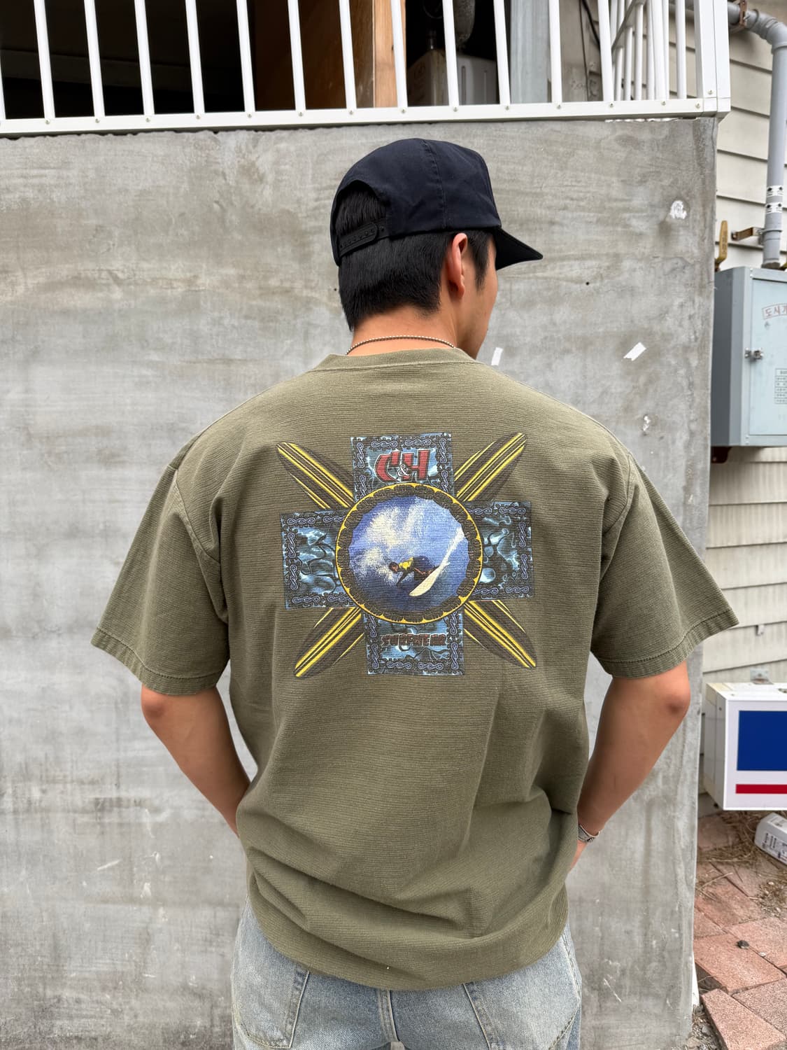 90's Surf Designs 서프 웨어 티셔츠 상품이미지2