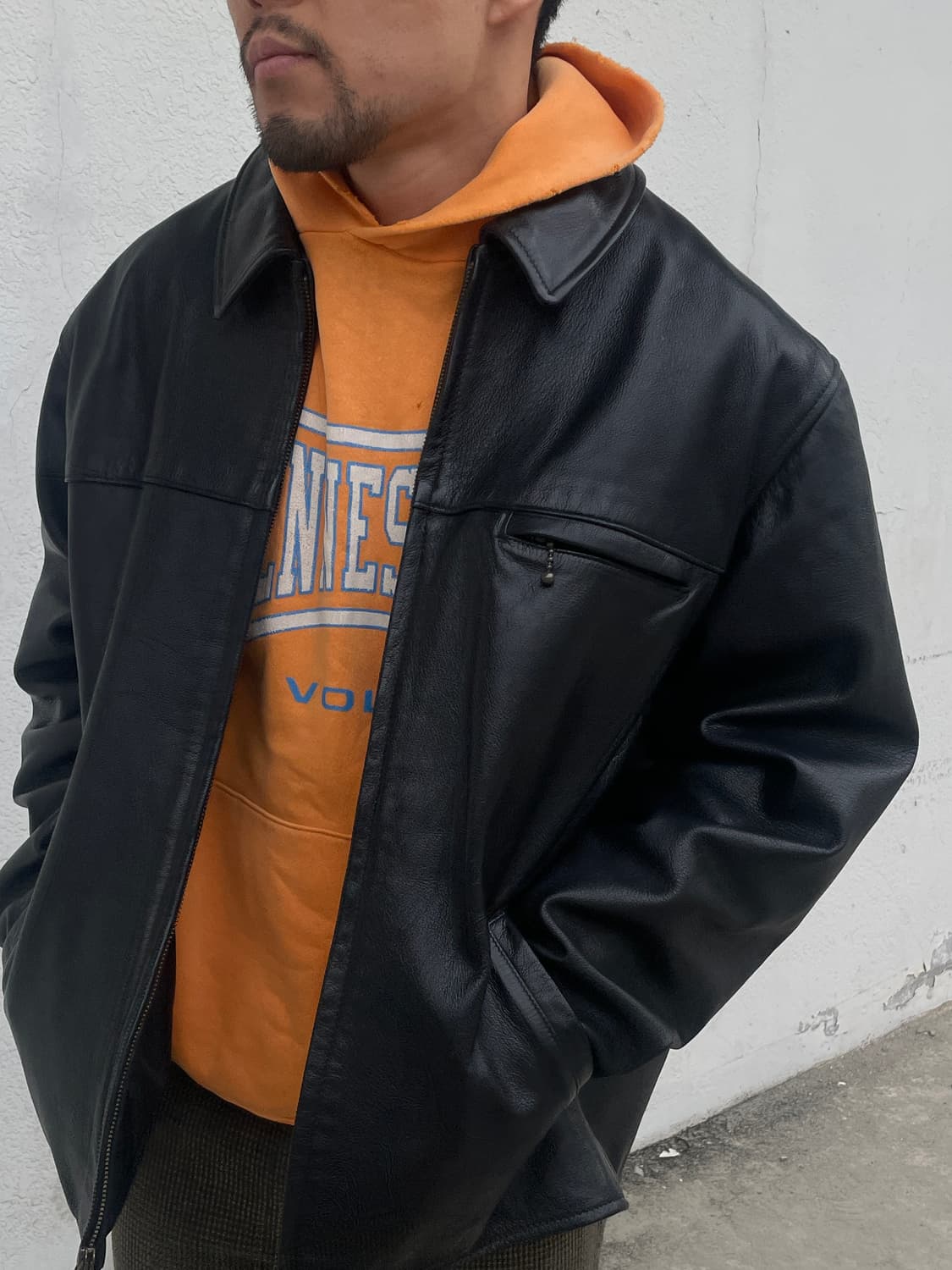 USA)80-90s L.L. Bean Goat Skin Leather 상품이미지2