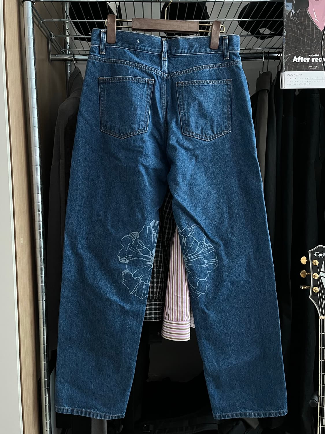 Shirter 플라워 프린팅 데님  상품이미지2